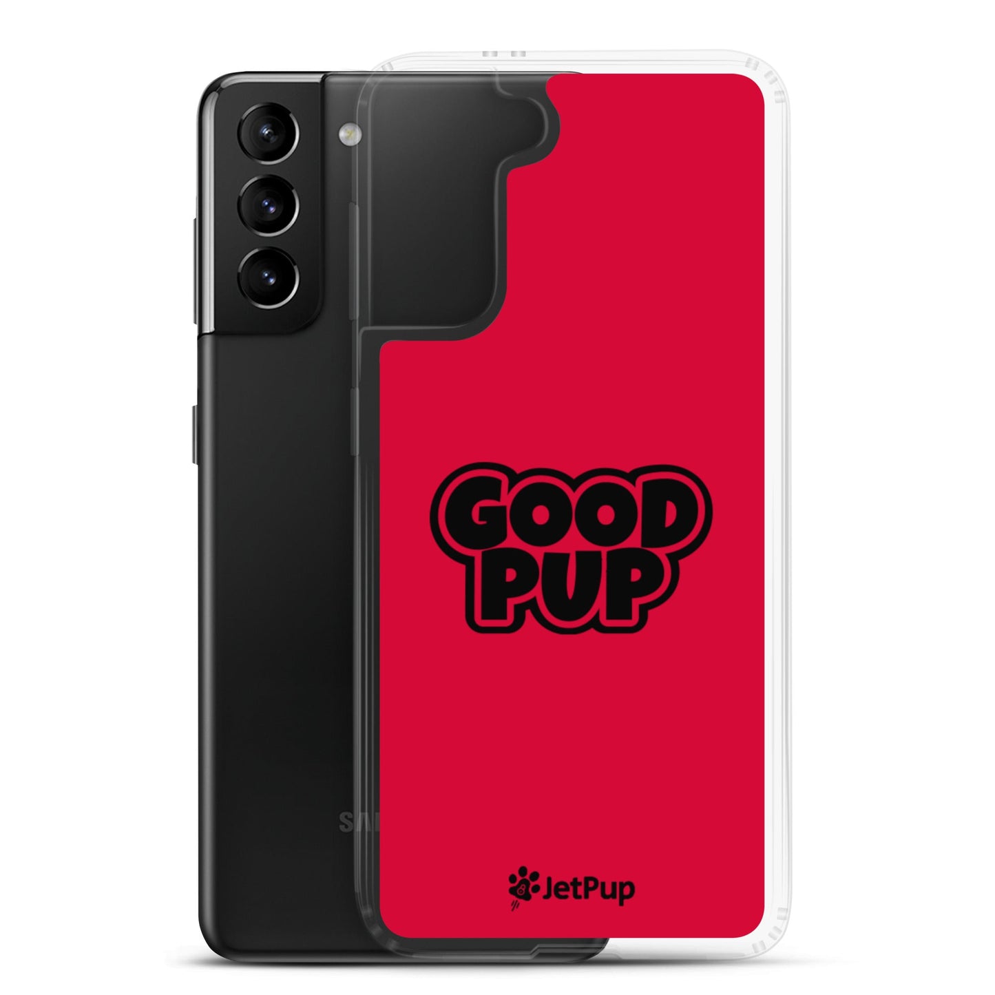 Good Pup Samsung Case - Red - JetPup