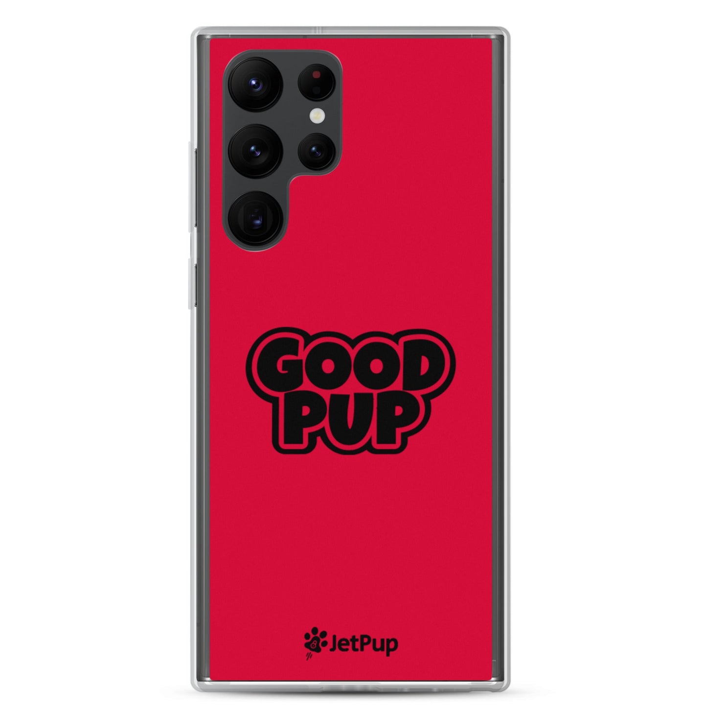 Good Pup Samsung Case - Red - JetPup