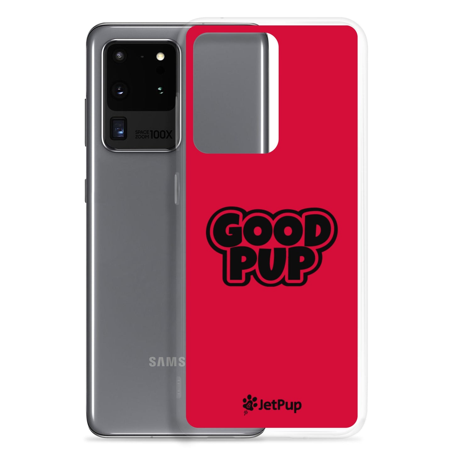 Good Pup Samsung Case - Red - JetPup