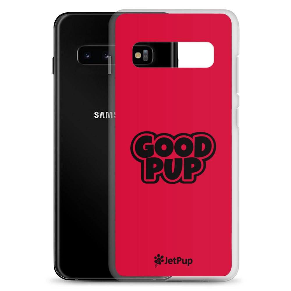 Good Pup Samsung Case - Red - JetPup