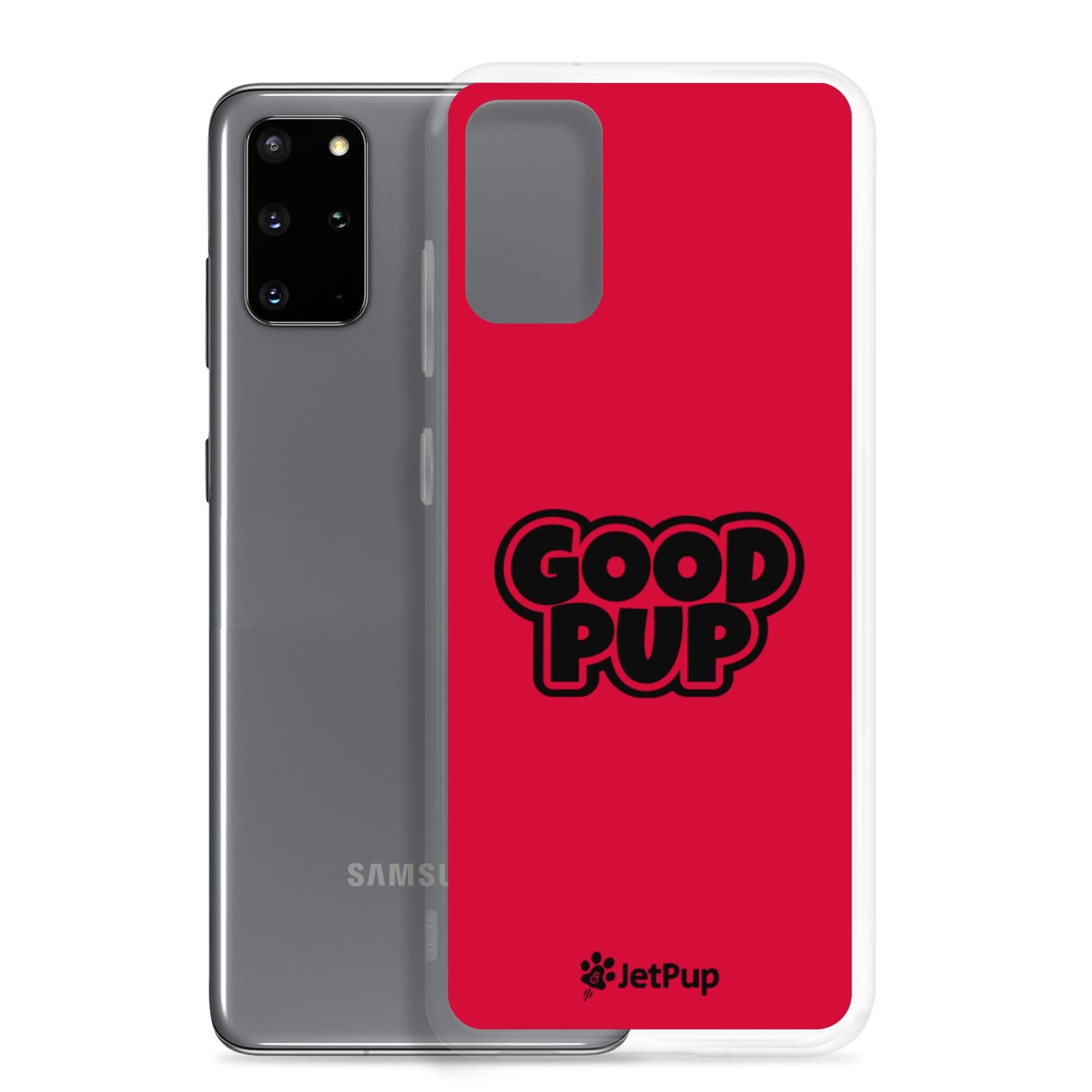 Good Pup Samsung Case - Red - JetPup