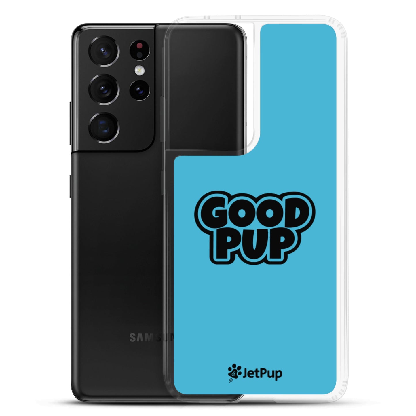 Good Pup Samsung Case - Sky Blue - JetPup