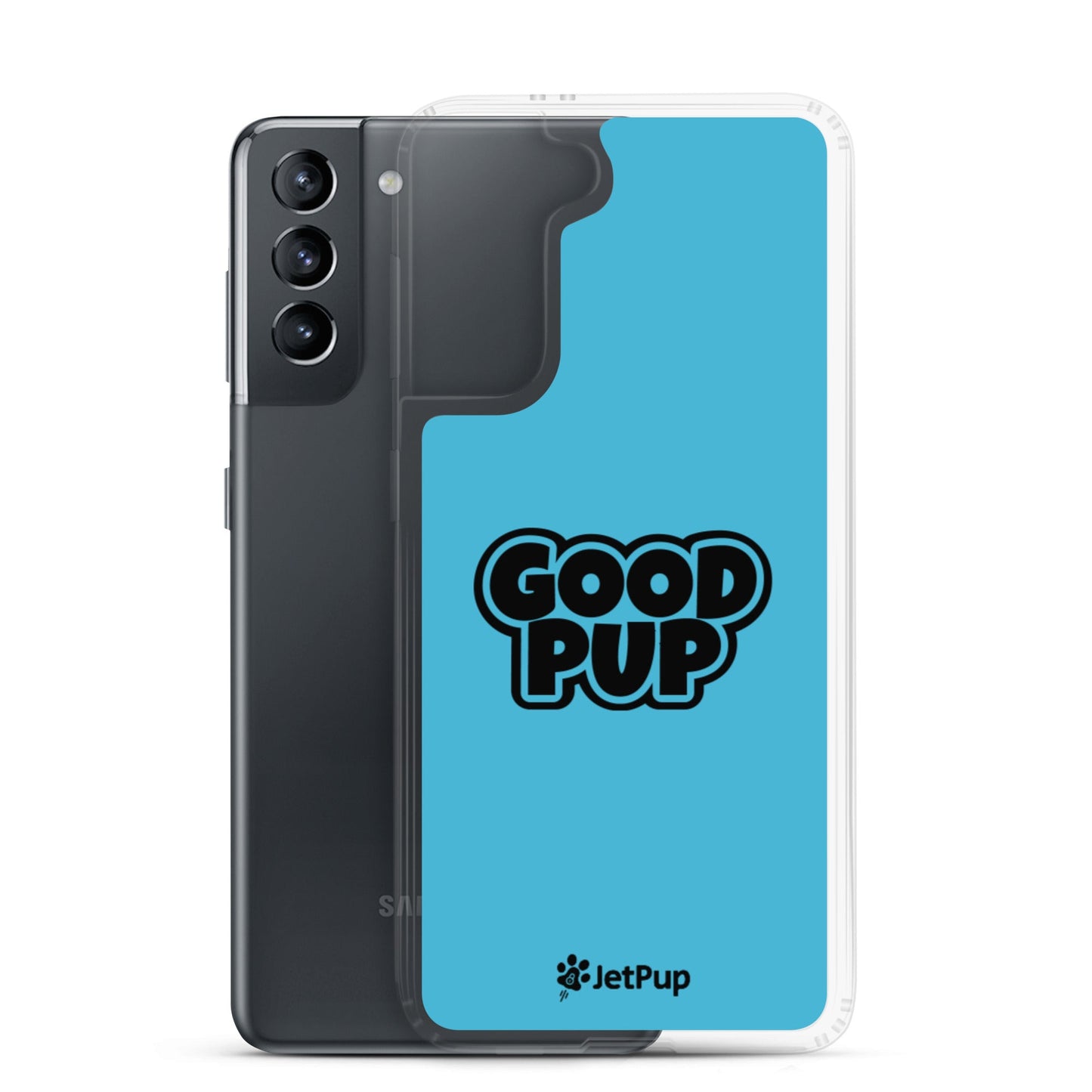 Good Pup Samsung Case - Sky Blue - JetPup