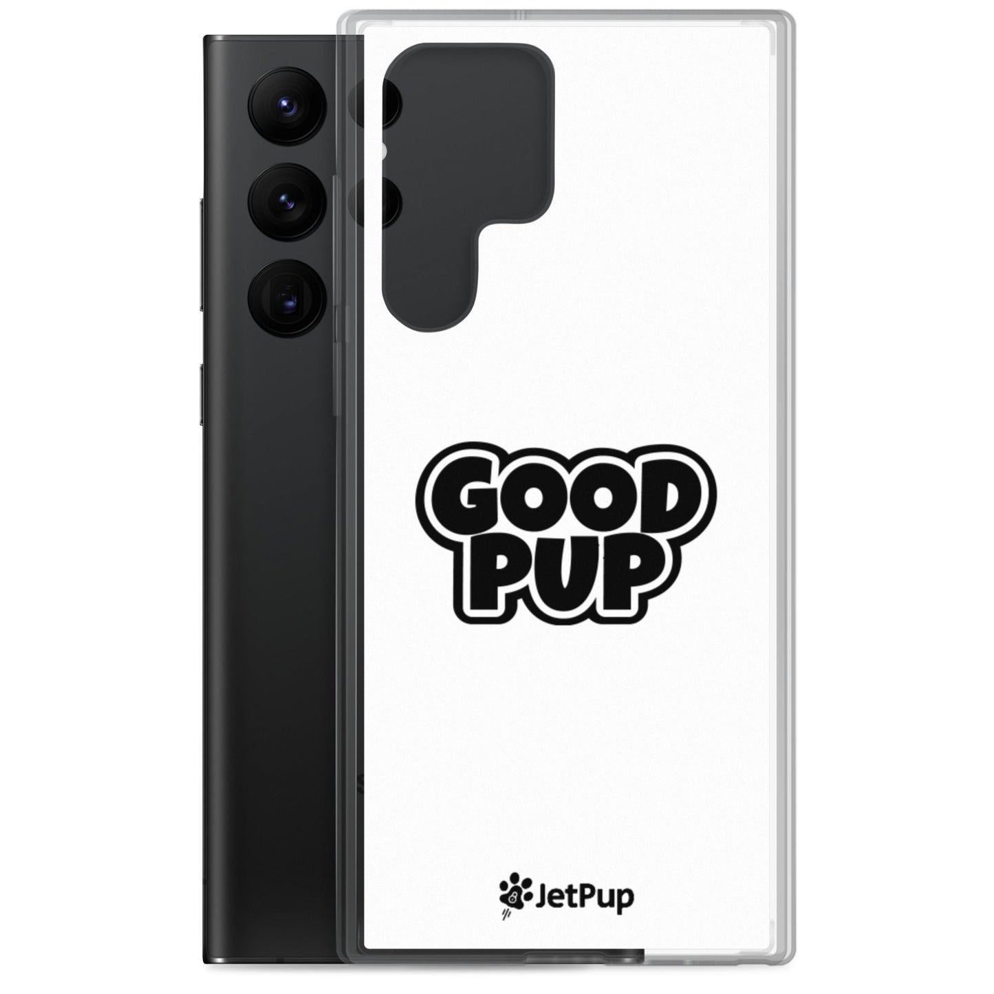Good Pup Samsung Case - White - JetPup