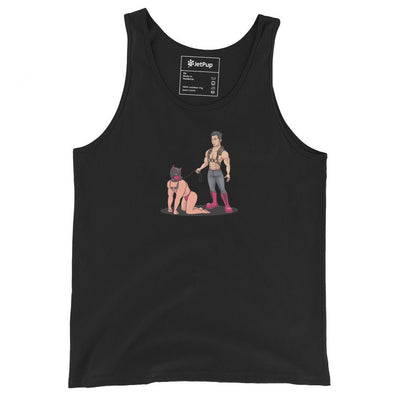 Handler & Pup Unisex Tank Top - Multiple Colors - JetPup
