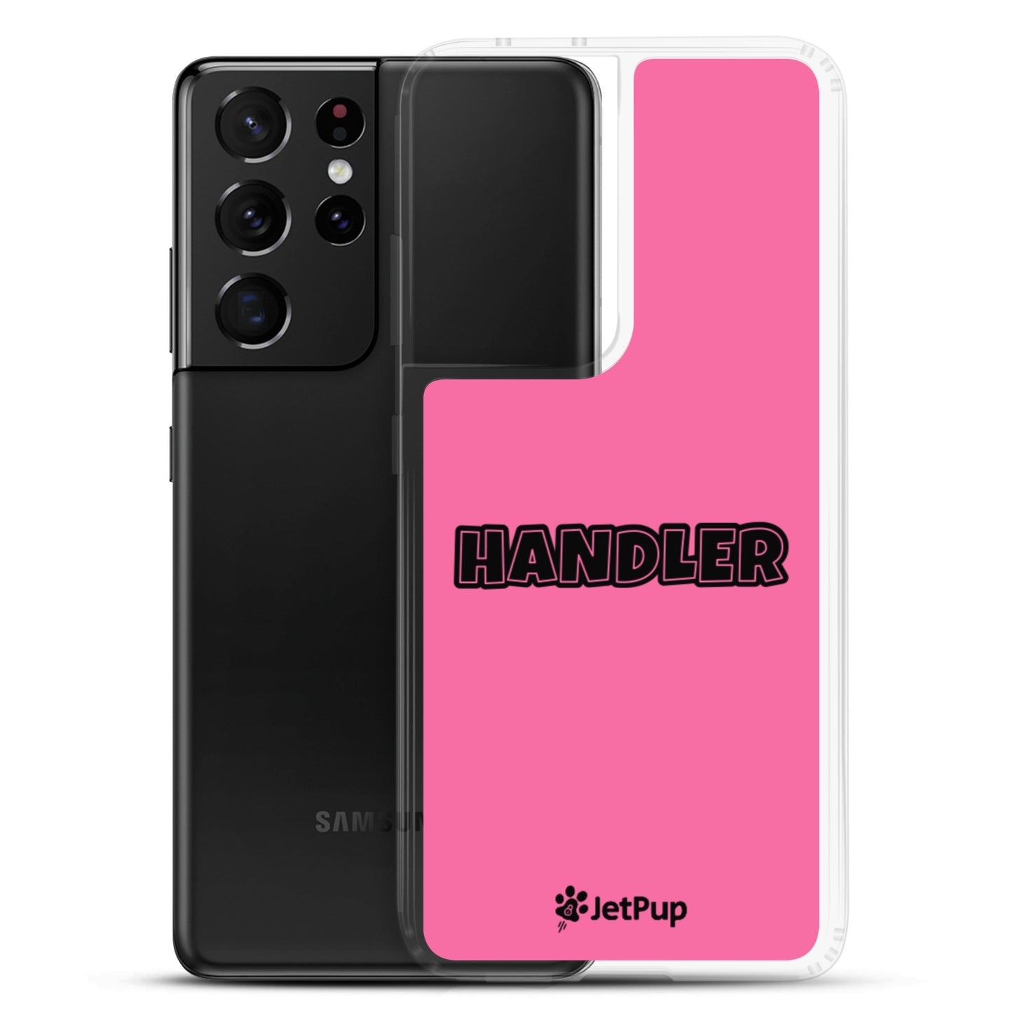 Handler Samsung Case - Pink - JetPup