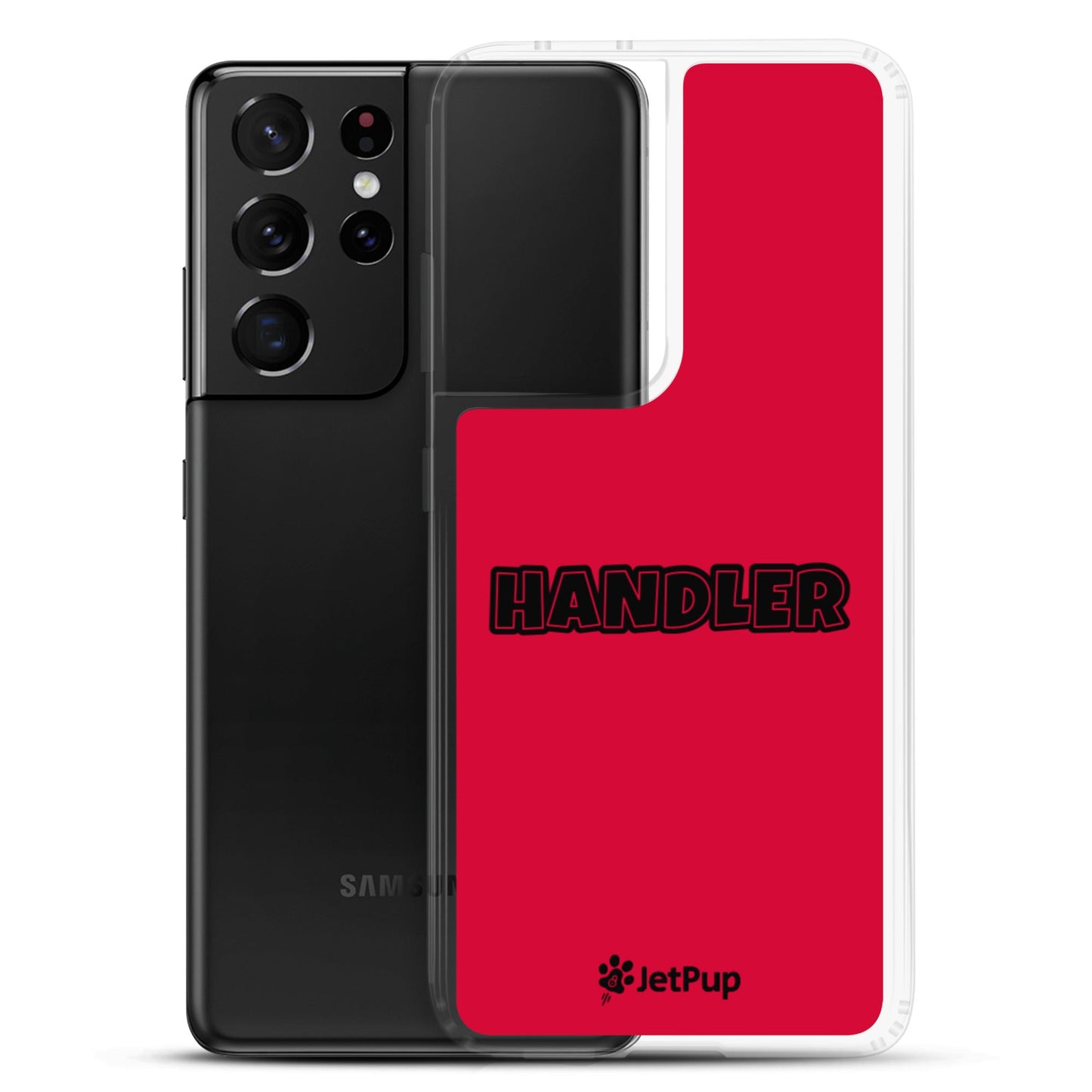 Handler Samsung Case - Red - JetPup