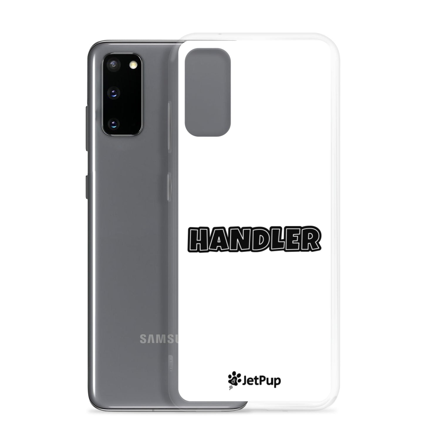 Handler Samsung Case - White - JetPup