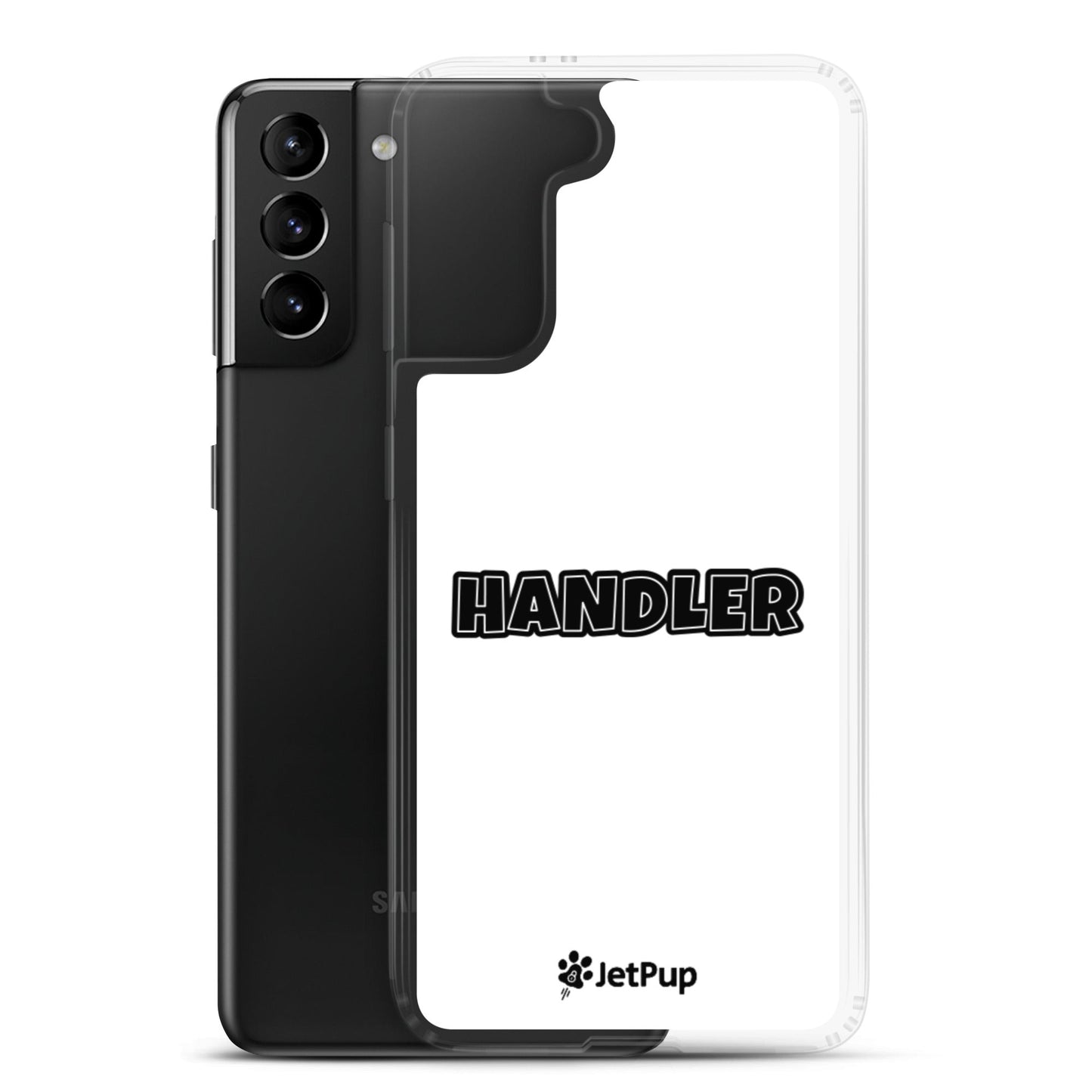 Handler Samsung Case - White - JetPup