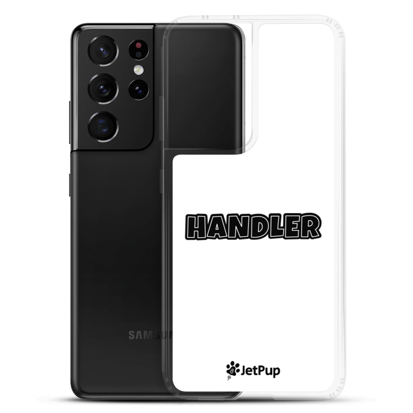 Handler Samsung Case - White - JetPup
