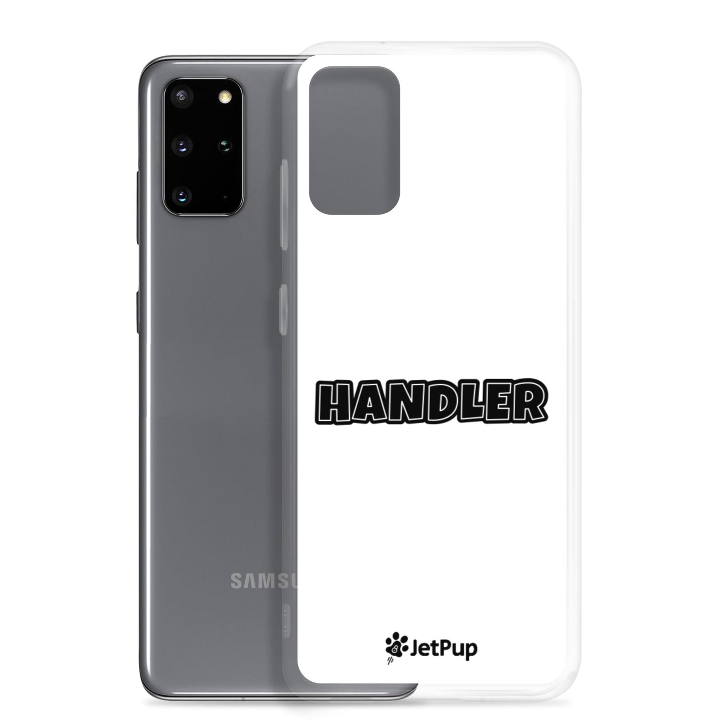 Handler Samsung Case - White - JetPup