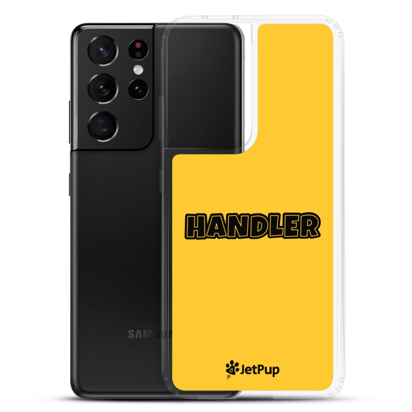 Handler Samsung Case - Yellow - JetPup
