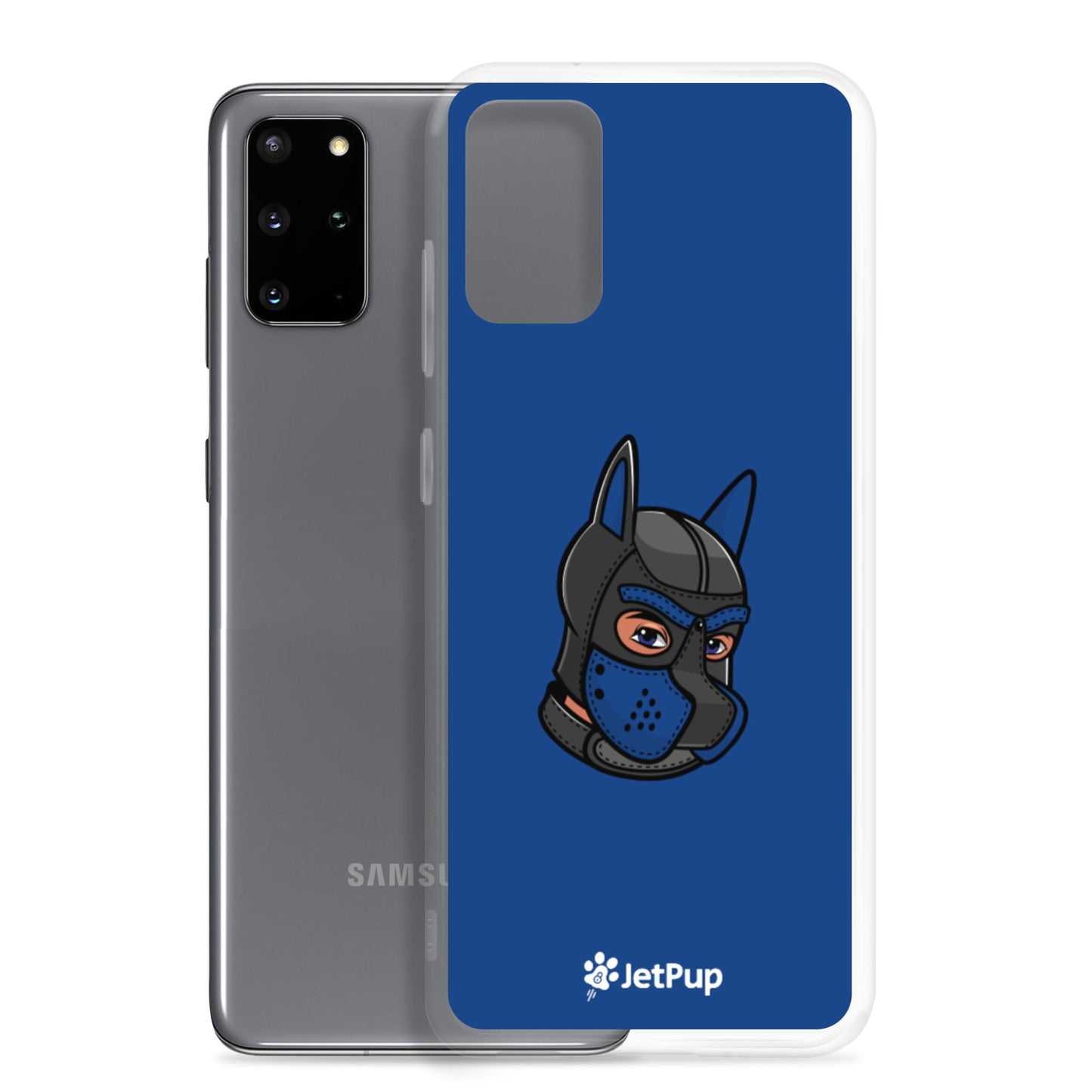 Pup Hood Samsung Case - Blue - JetPup