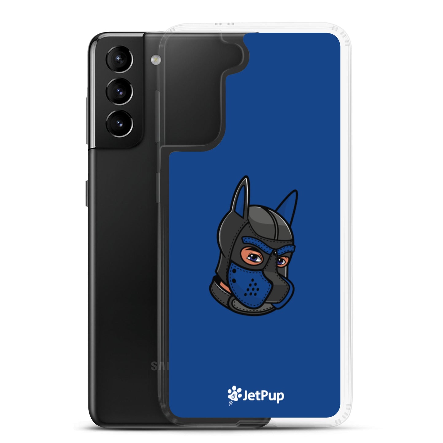 Pup Hood Samsung Case - Blue - JetPup