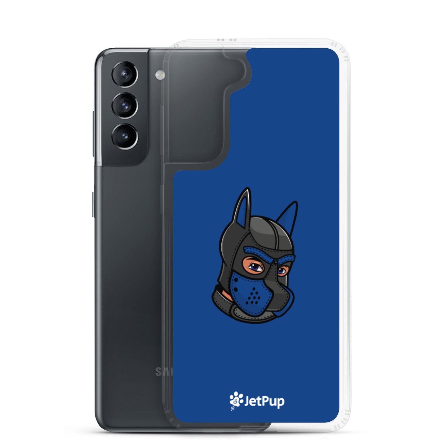 Pup Hood Samsung Case - Blue - JetPup
