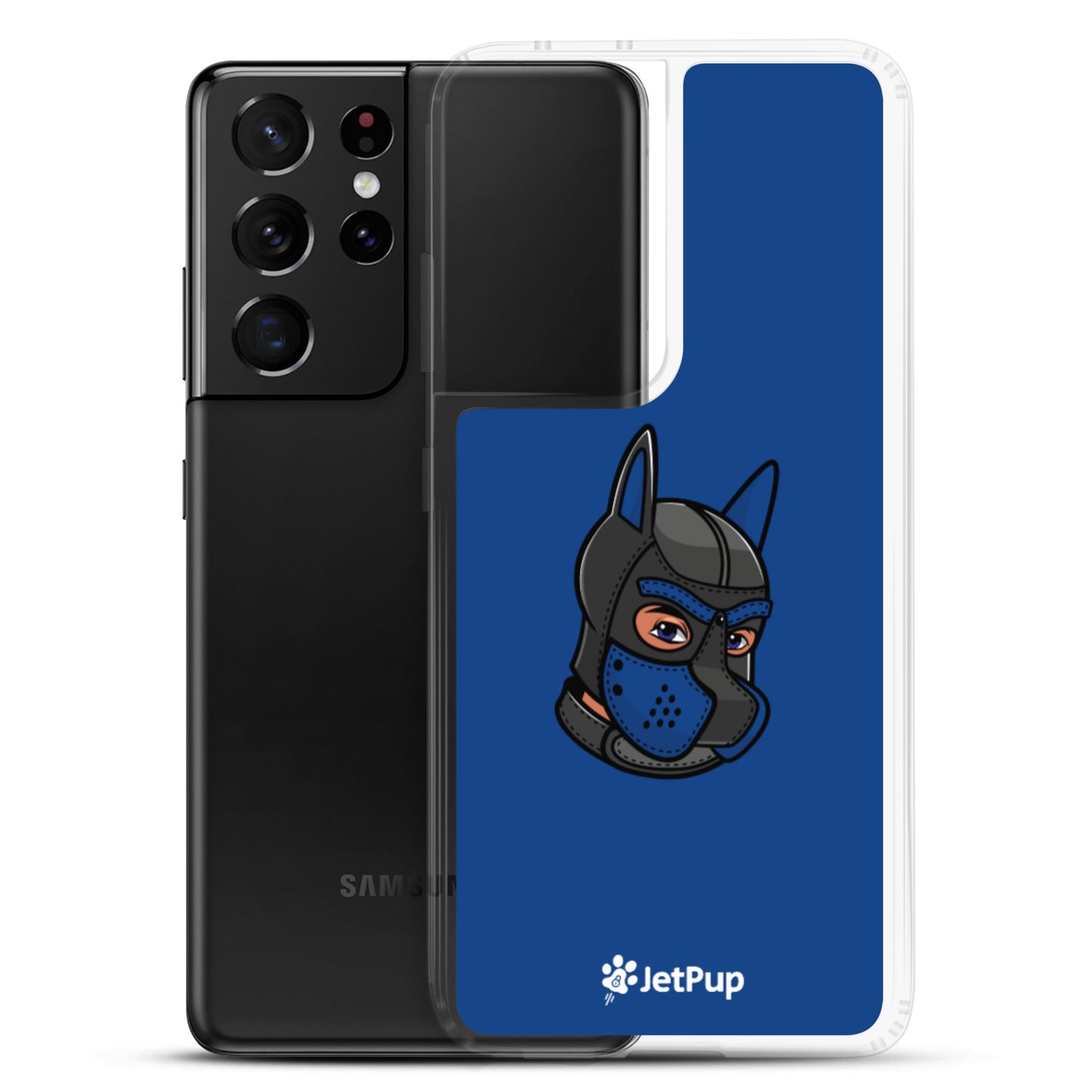 Pup Hood Samsung Case - Blue - JetPup