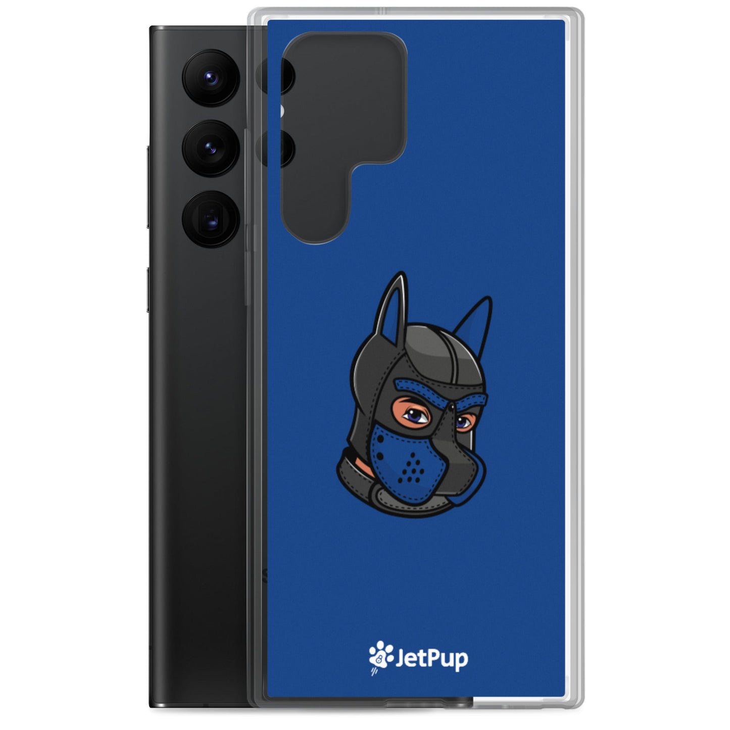 Pup Hood Samsung Case - Blue - JetPup