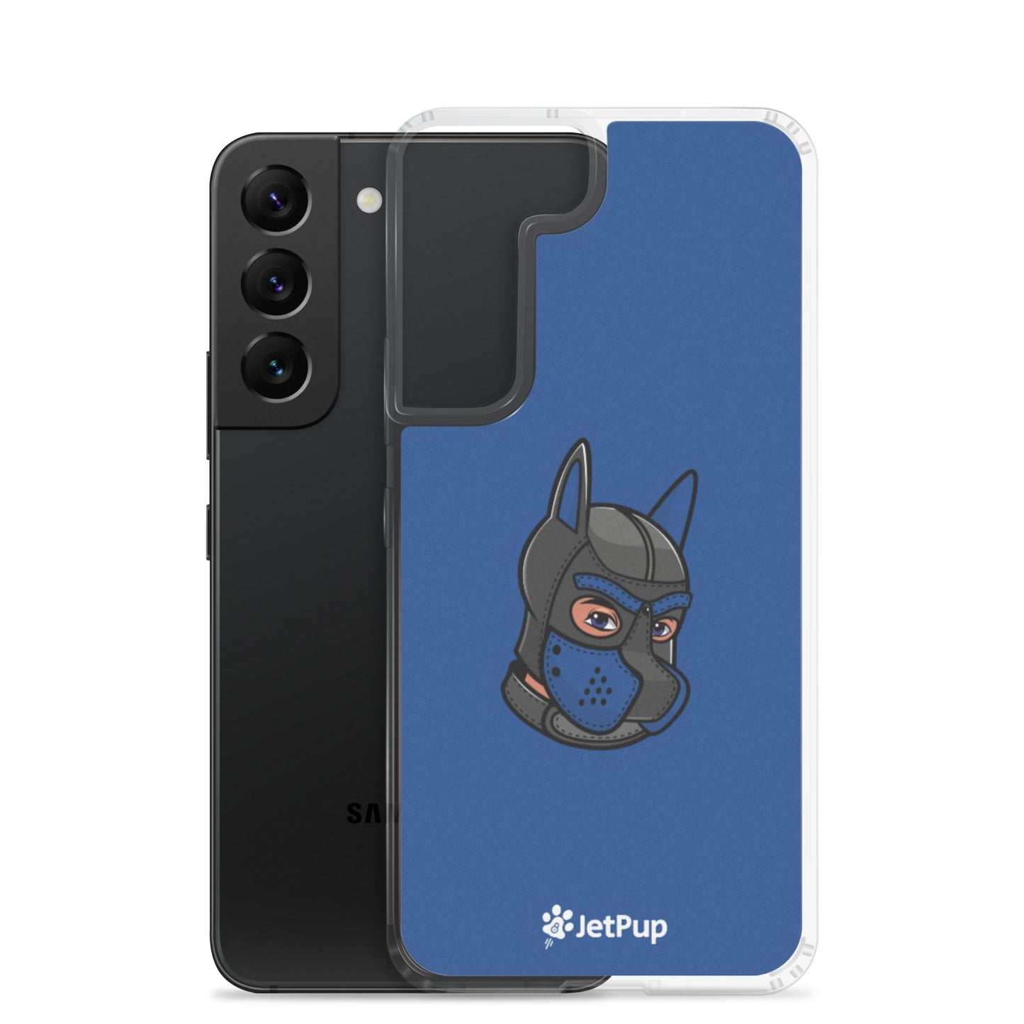 Pup Hood Samsung Case - Blue - JetPup