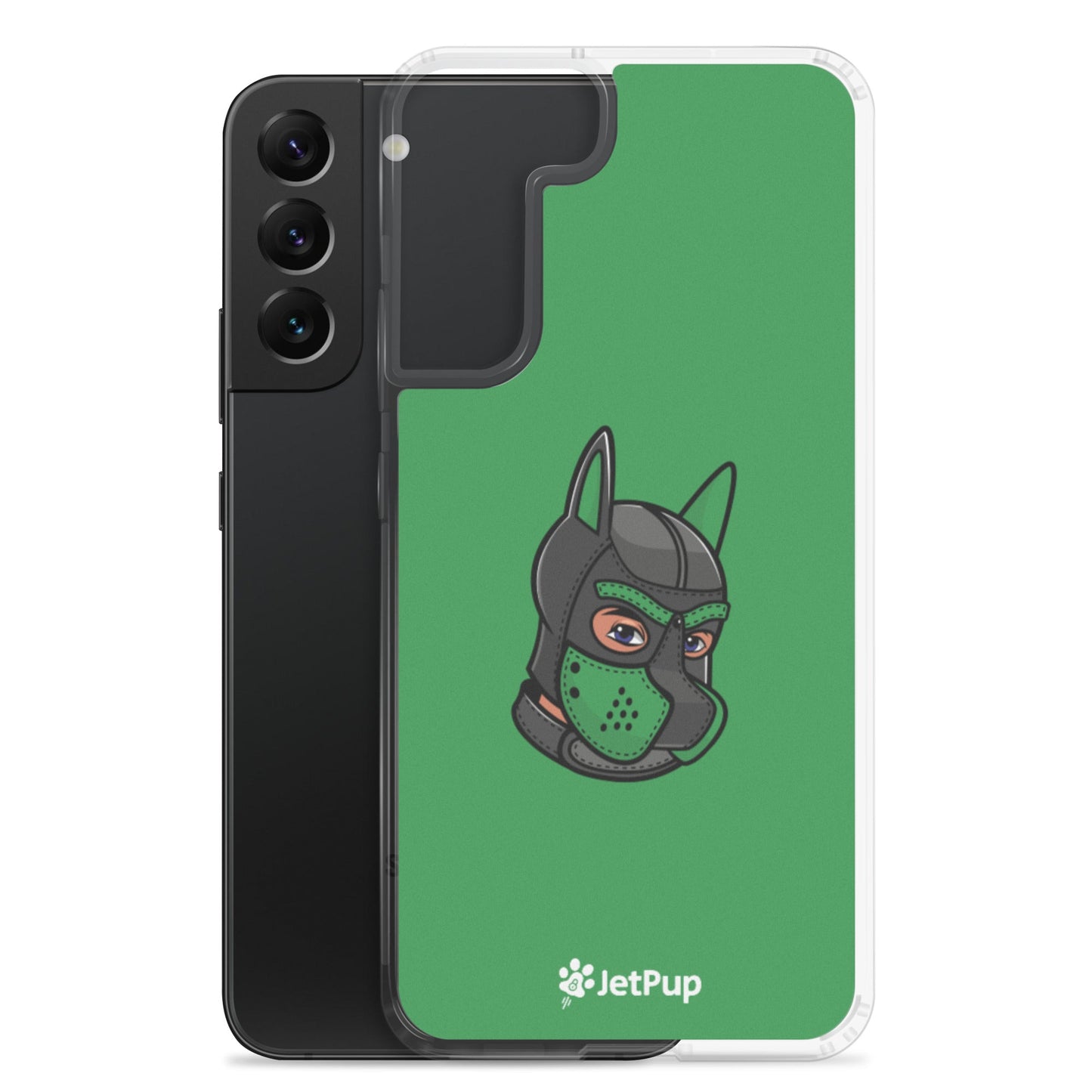 Pup Hood Samsung Case - Green - JetPup