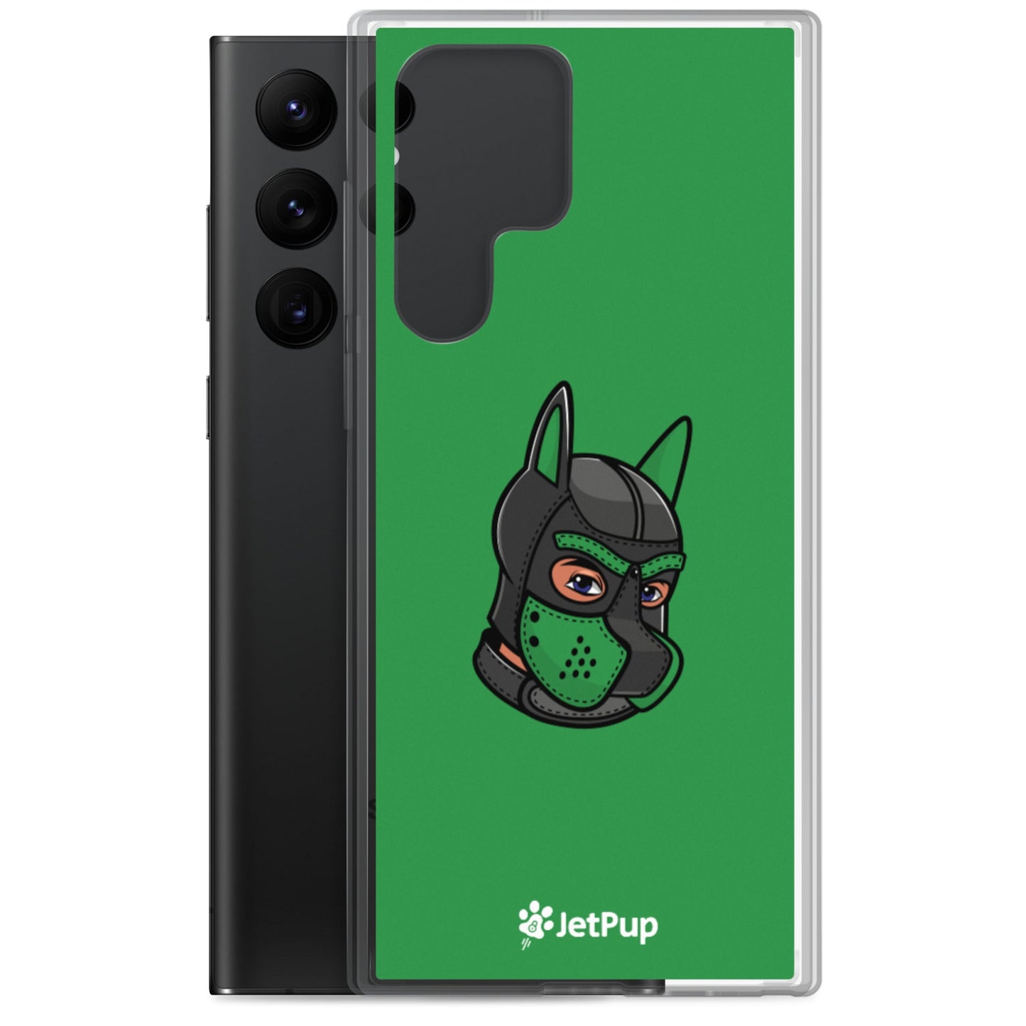 Pup Hood Samsung Case - Green - JetPup