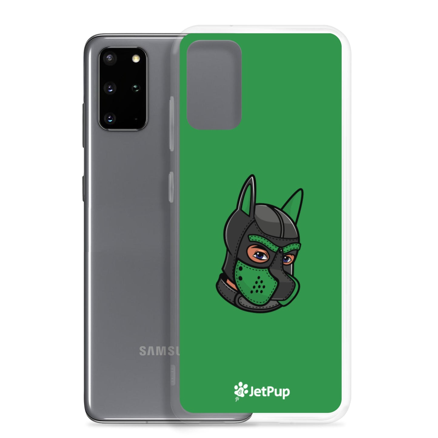 Pup Hood Samsung Case - Green - JetPup