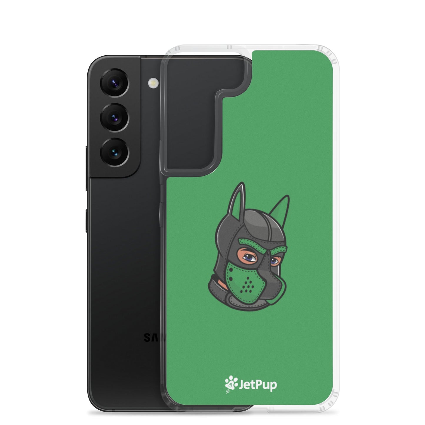 Pup Hood Samsung Case - Green - JetPup
