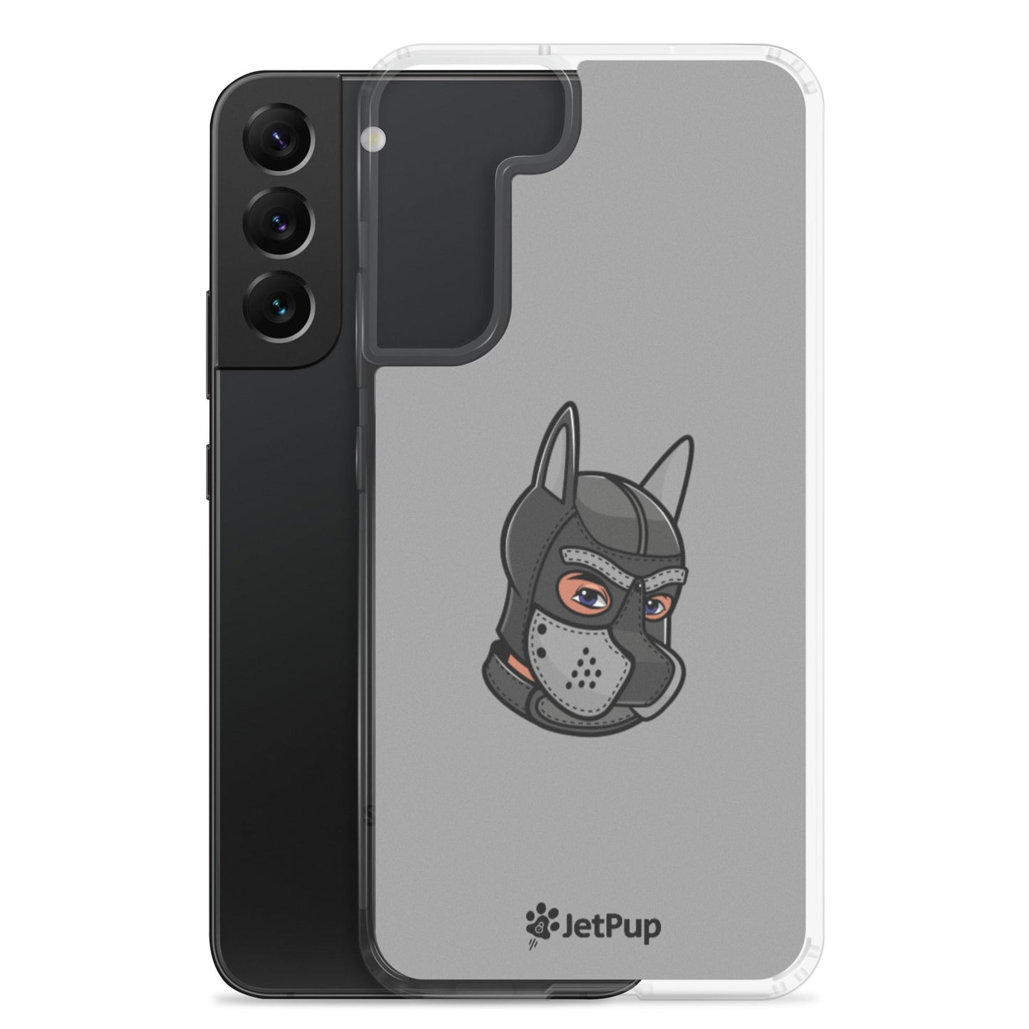 Pup Hood Samsung Case - Grey - JetPup