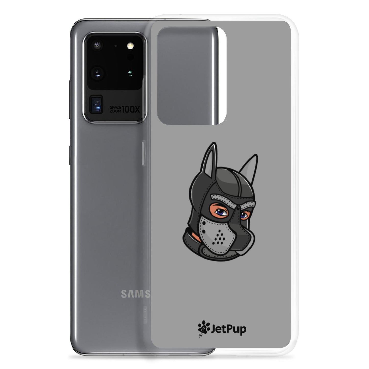 Pup Hood Samsung Case - Grey - JetPup