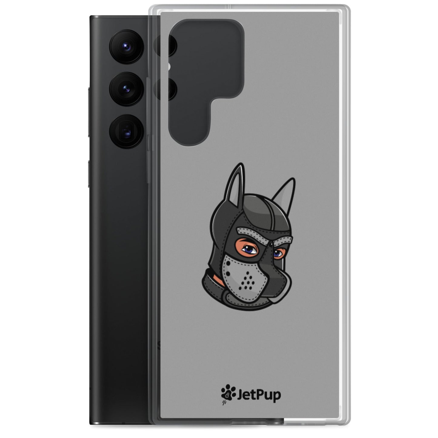 Pup Hood Samsung Case - Grey - JetPup