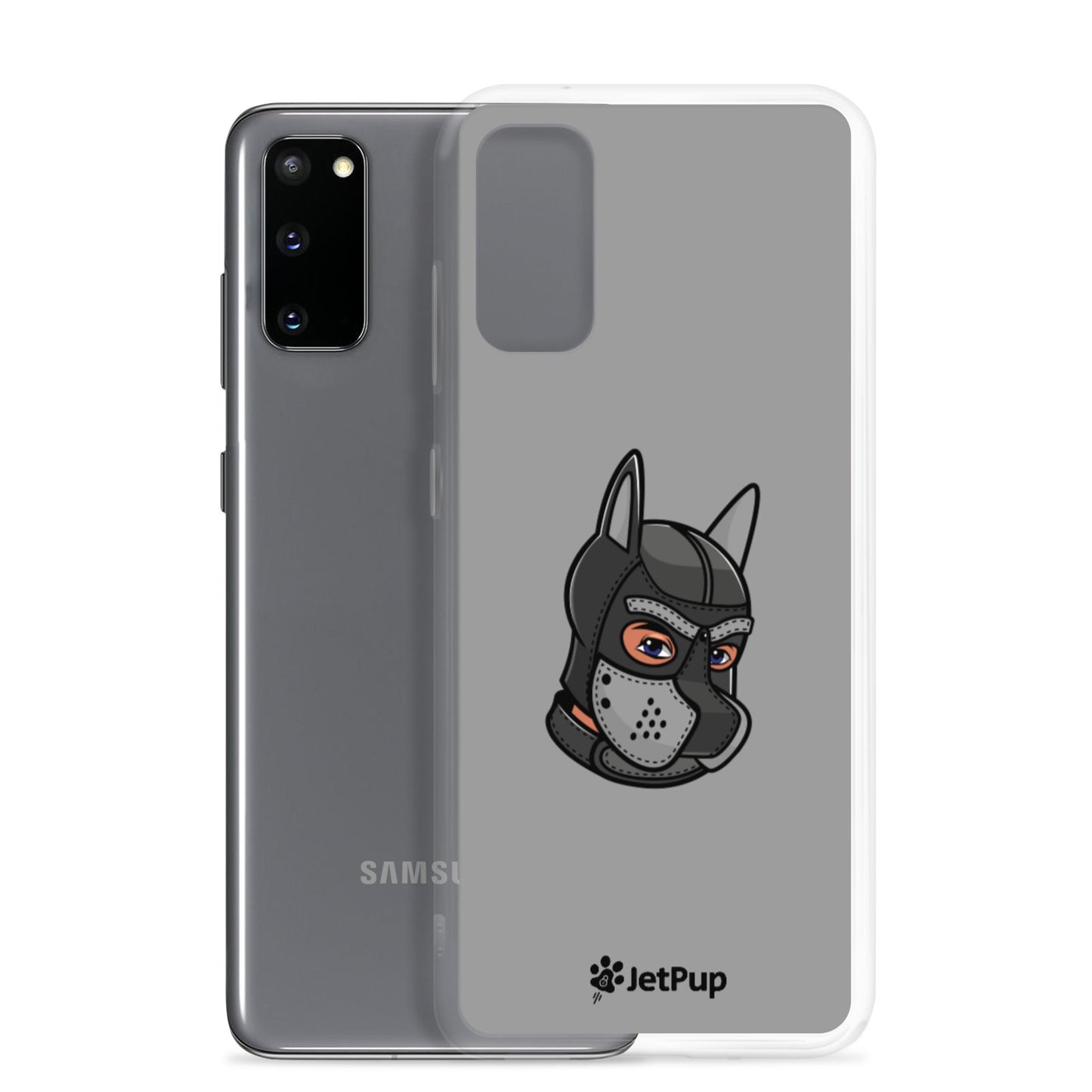 Pup Hood Samsung Case - Grey - JetPup