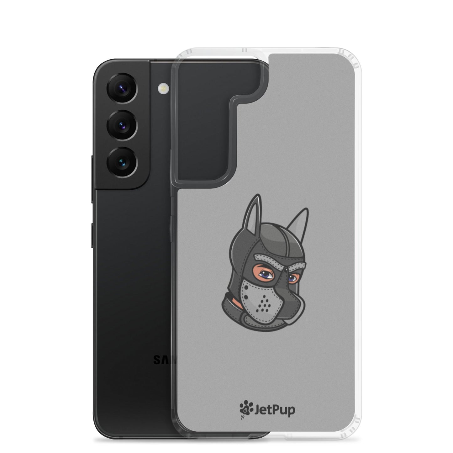 Pup Hood Samsung Case - Grey - JetPup
