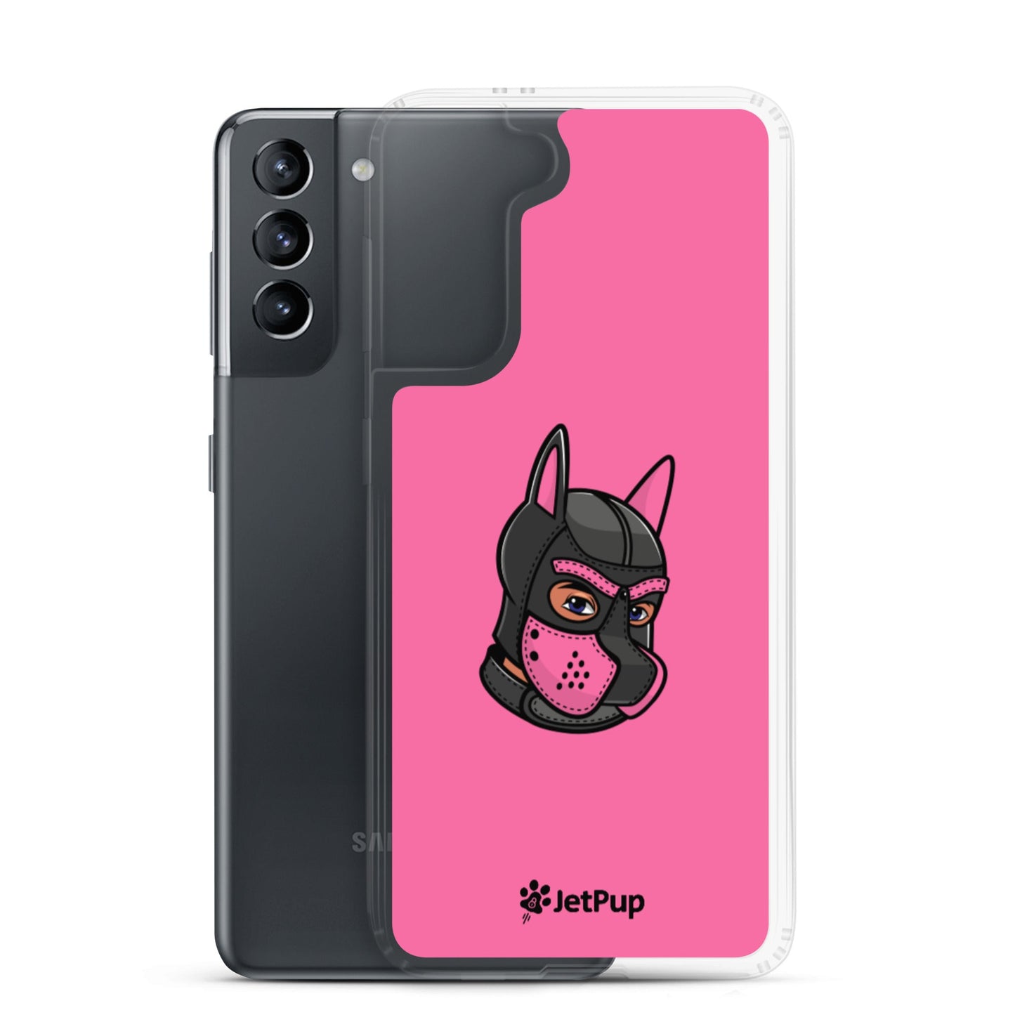 Pup Hood Samsung Case - Pink - JetPup
