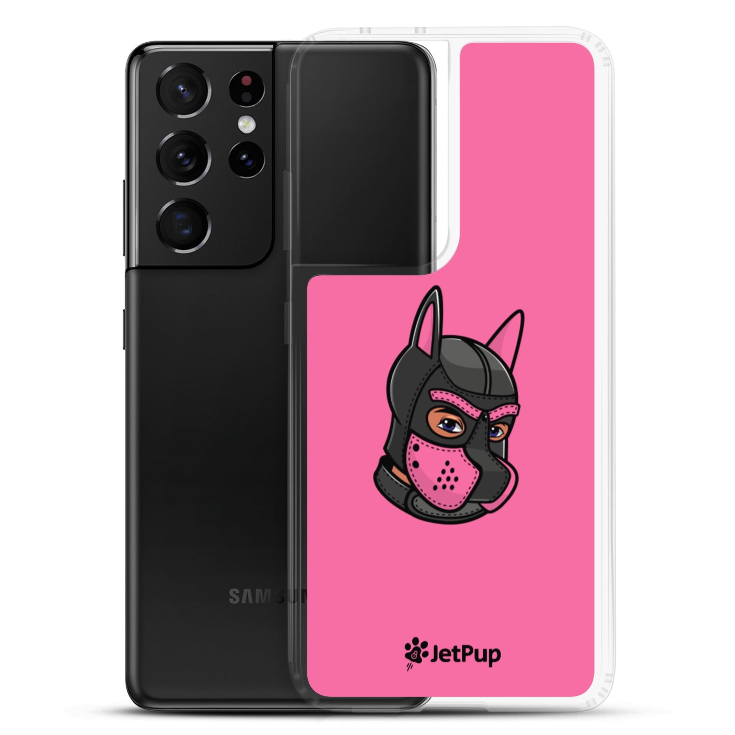 Pup Hood Samsung Case - Pink - JetPup