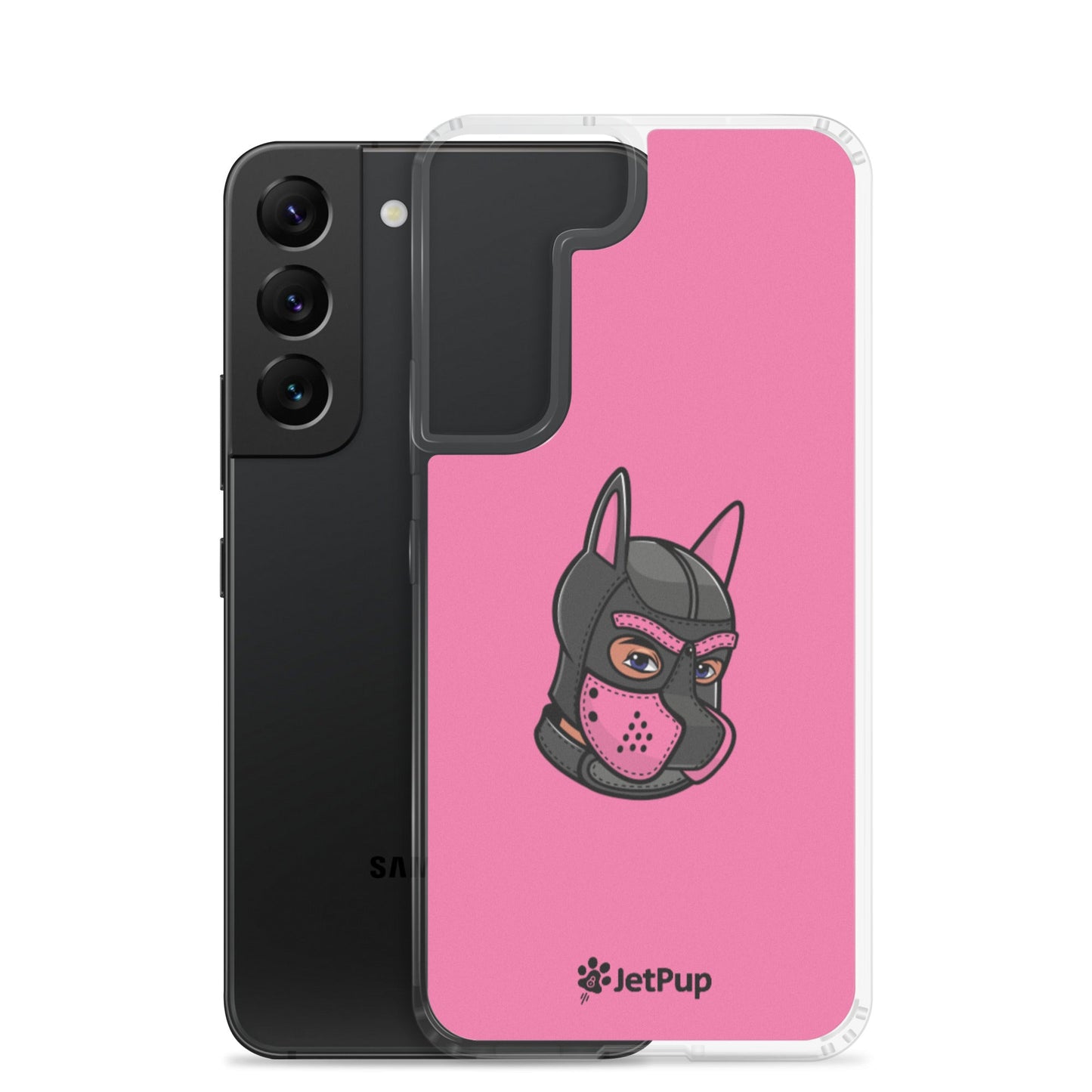 Pup Hood Samsung Case - Pink - JetPup