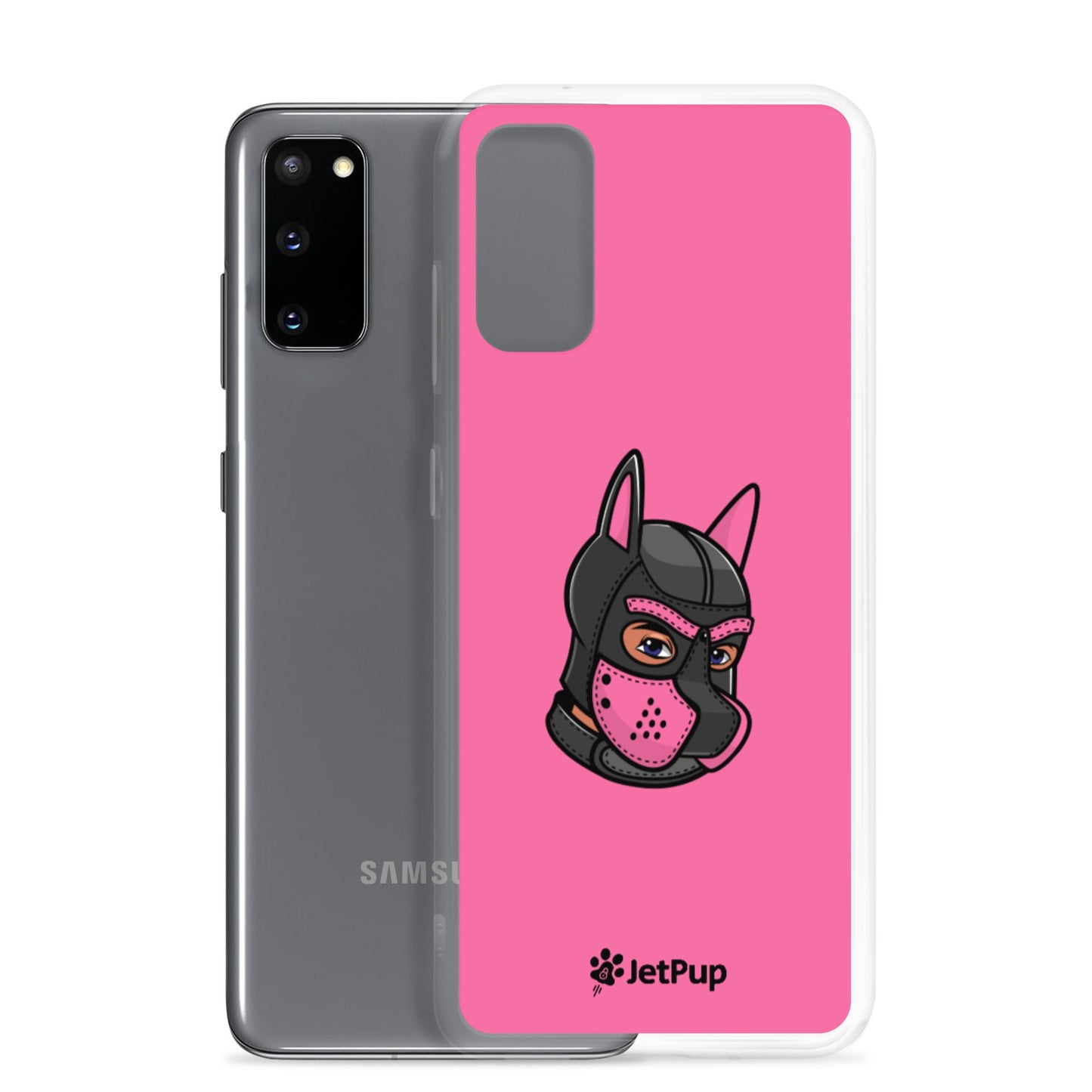 Pup Hood Samsung Case - Pink - JetPup