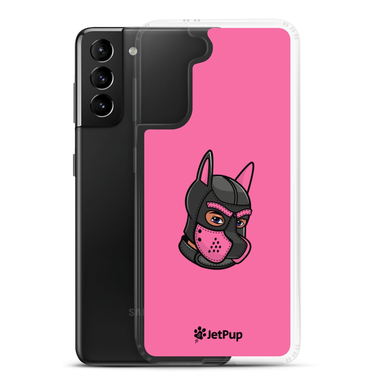 Pup Hood Samsung Case - Pink - JetPup