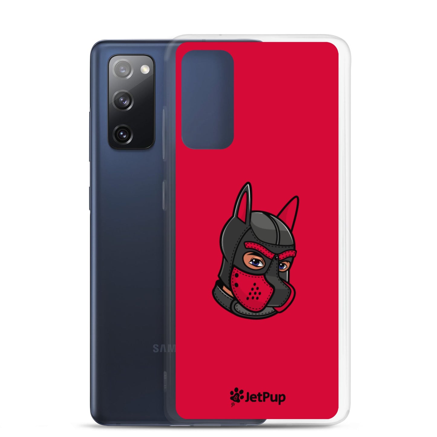 Pup Hood Samsung Case - Red - JetPup