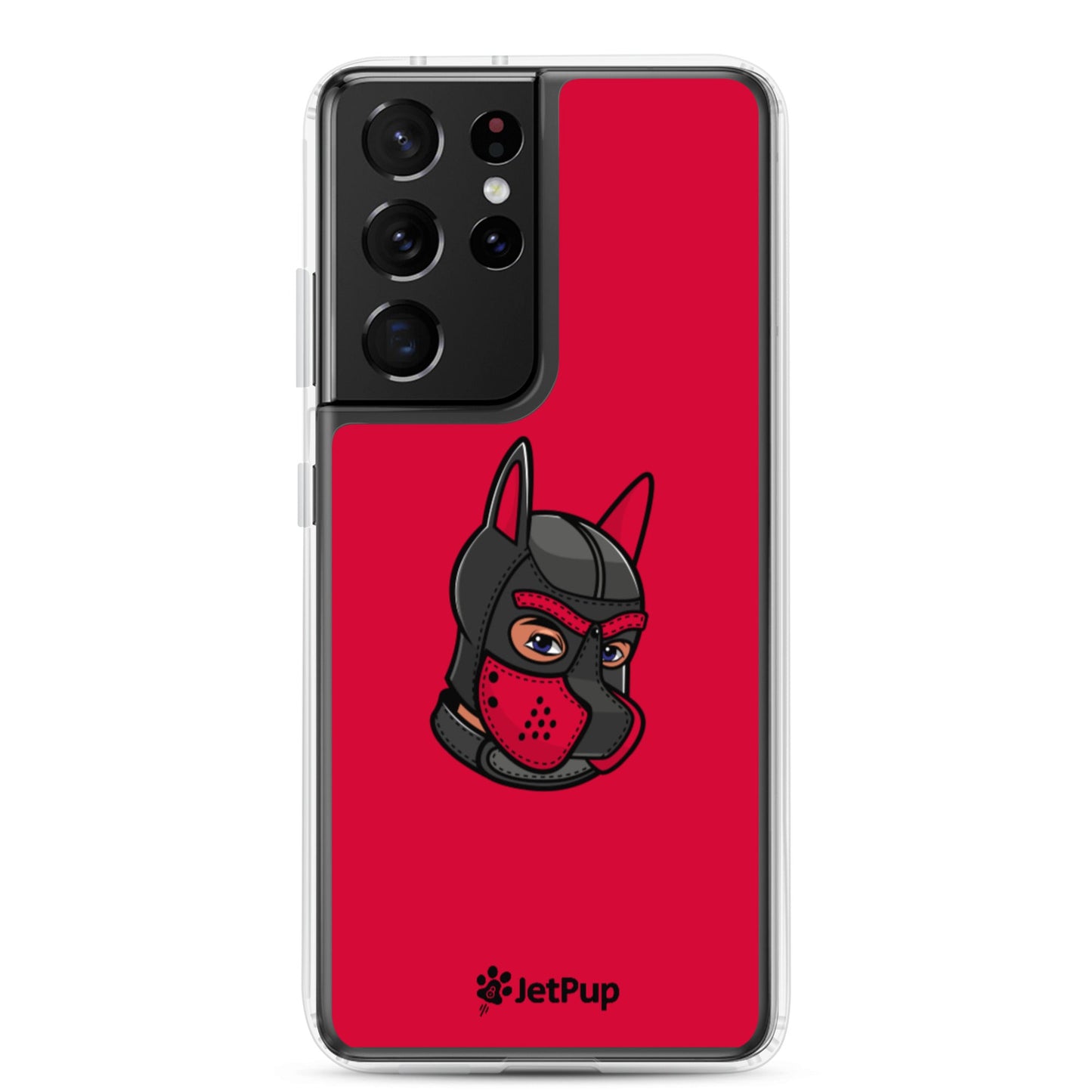 Pup Hood Samsung Case - Red - JetPup