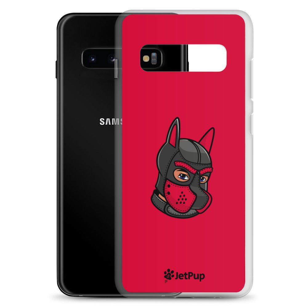 Pup Hood Samsung Case - Red - JetPup