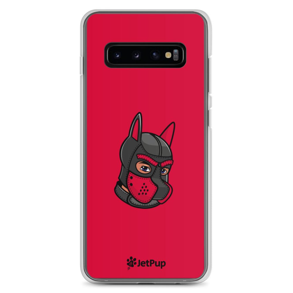 Pup Hood Samsung Case - Red - JetPup
