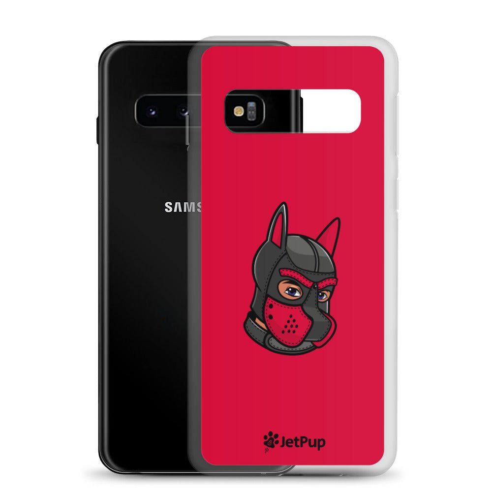 Pup Hood Samsung Case - Red - JetPup