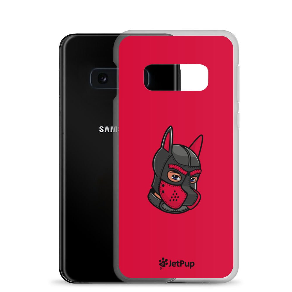Pup Hood Samsung Case - Red - JetPup