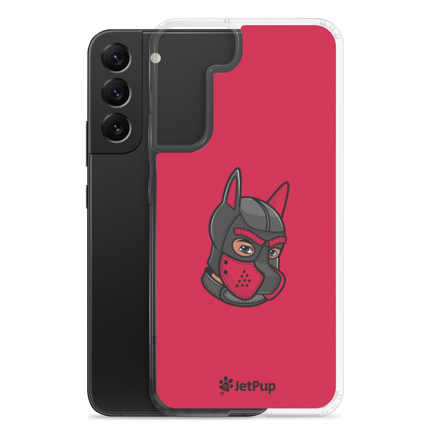 Pup Hood Samsung Case - Red - JetPup