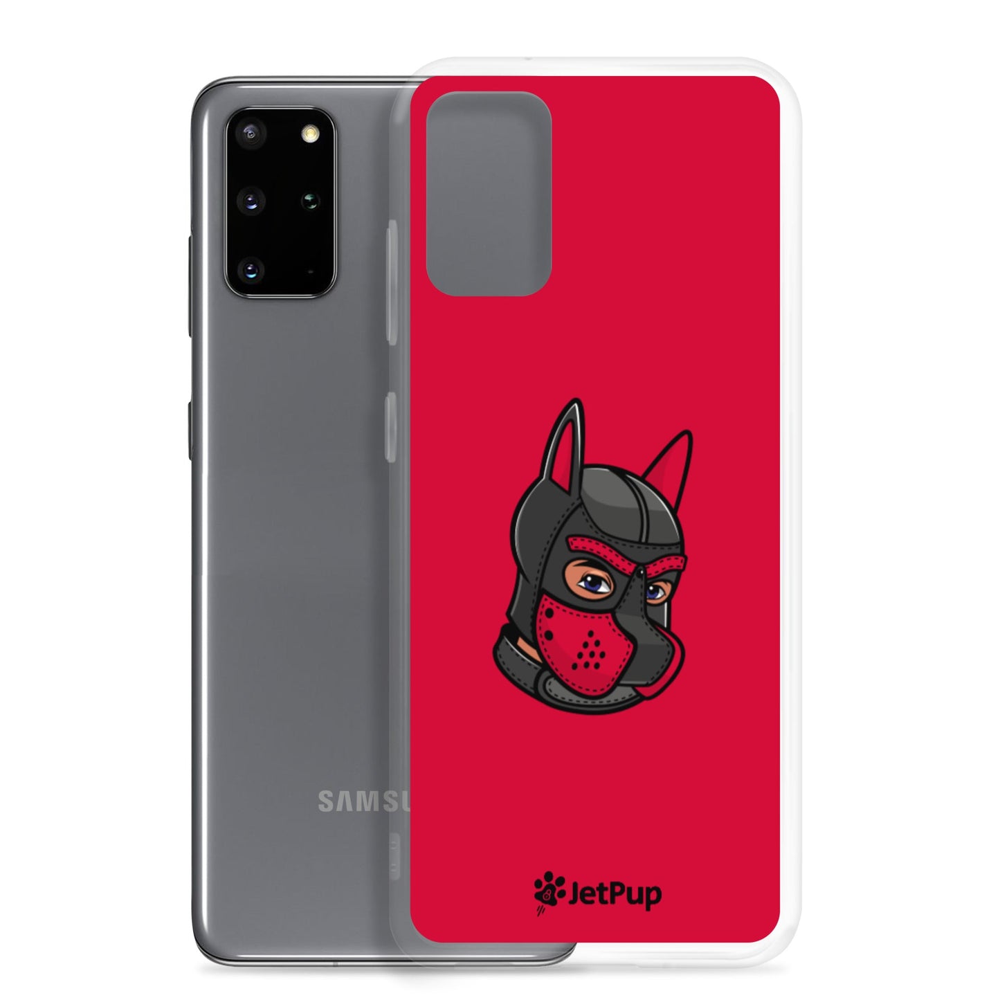 Pup Hood Samsung Case - Red - JetPup