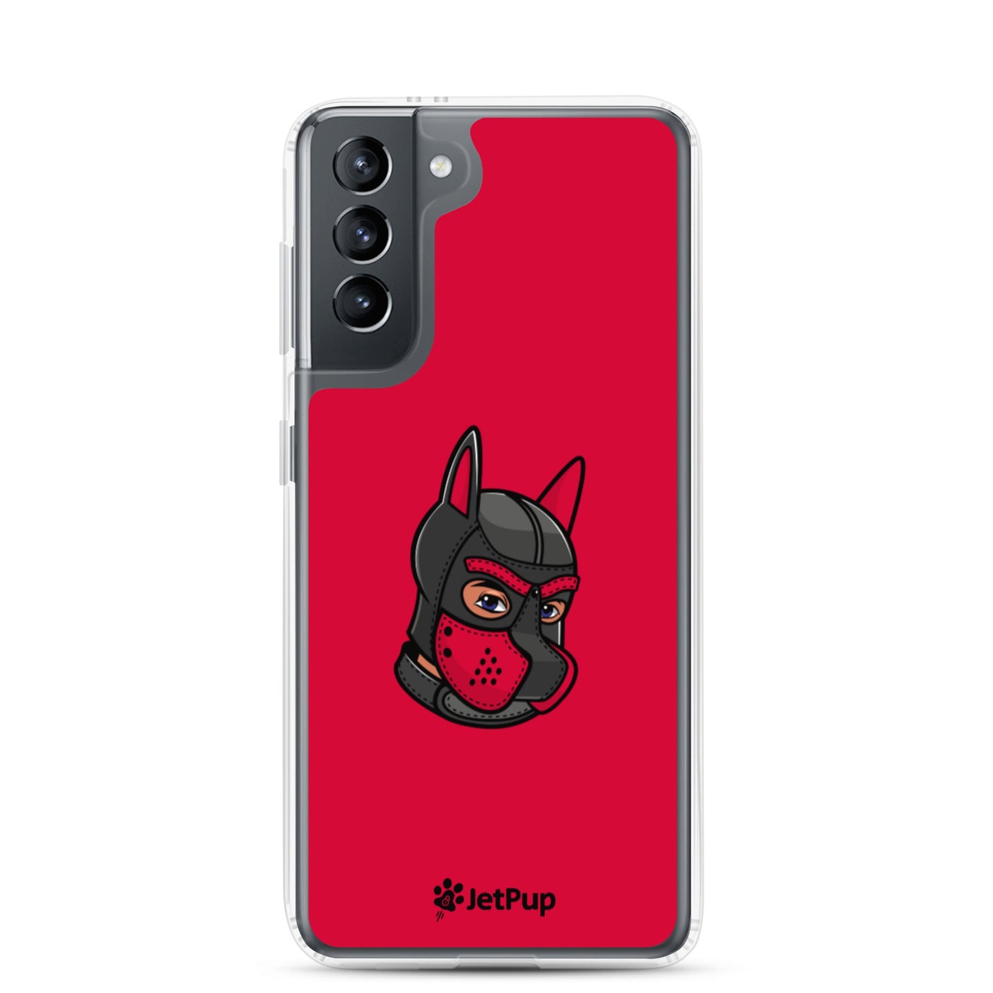 Pup Hood Samsung Case - Red - JetPup