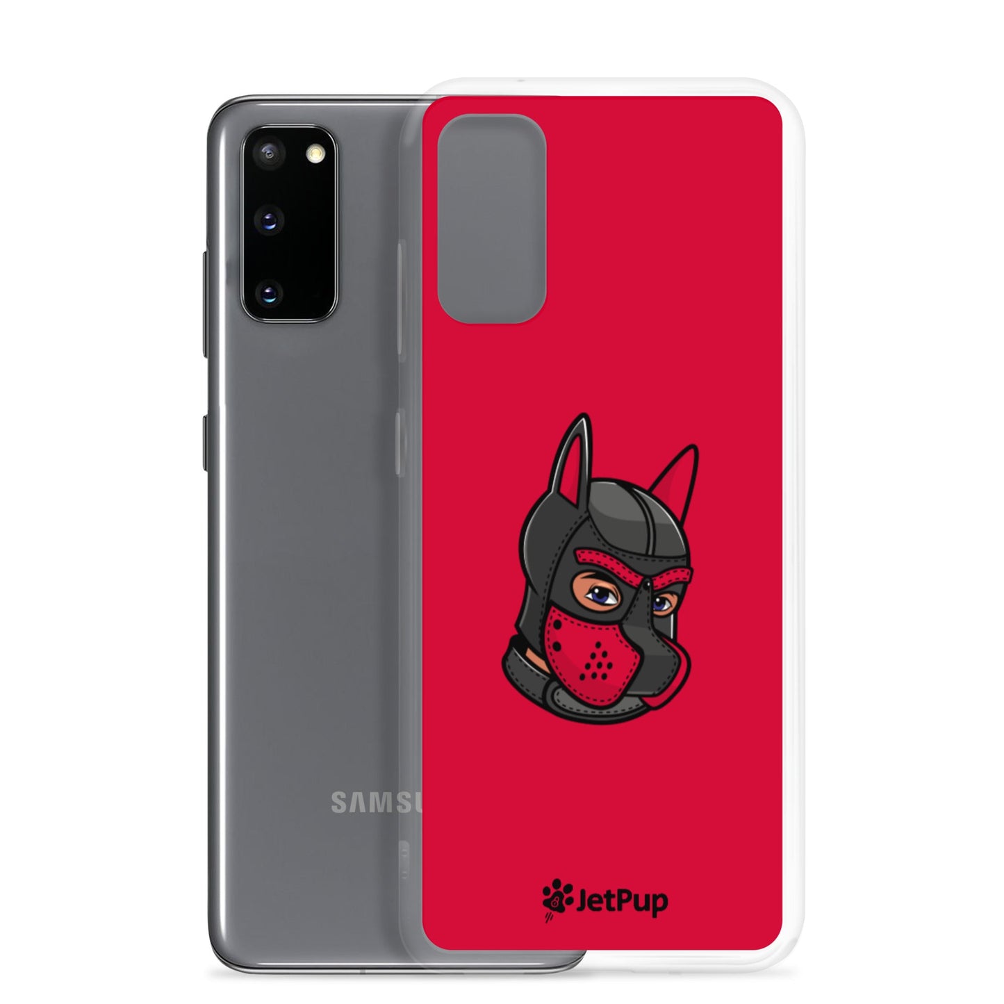 Pup Hood Samsung Case - Red - JetPup