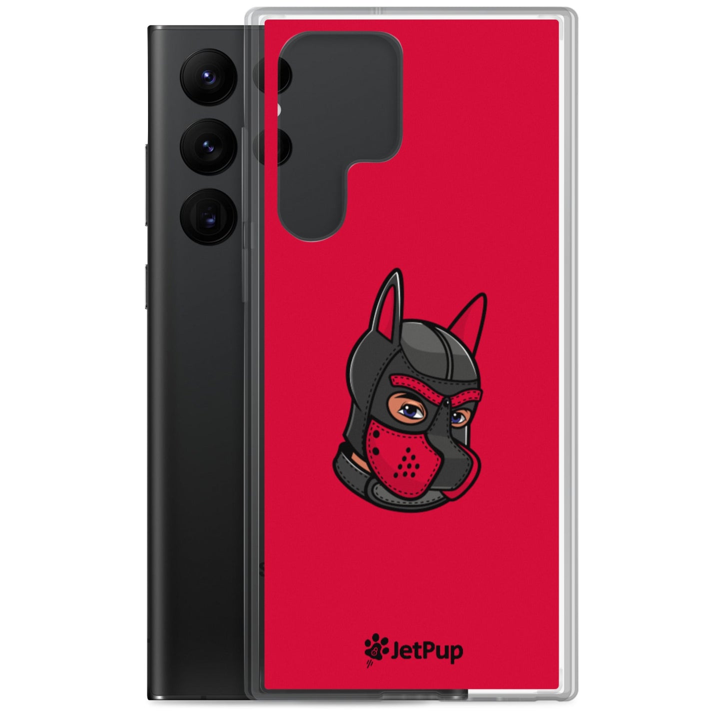 Pup Hood Samsung Case - Red - JetPup