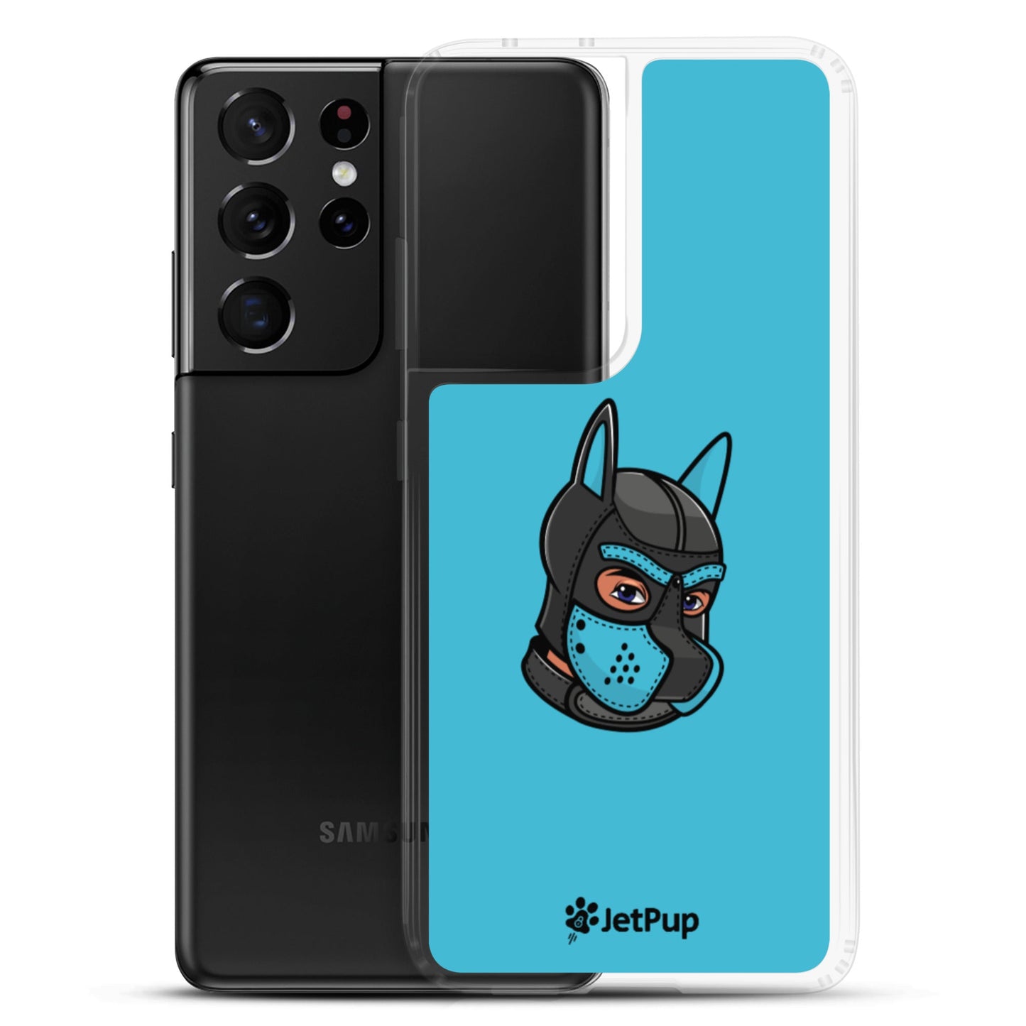 Pup Hood Samsung Case - Sky Blue - JetPup