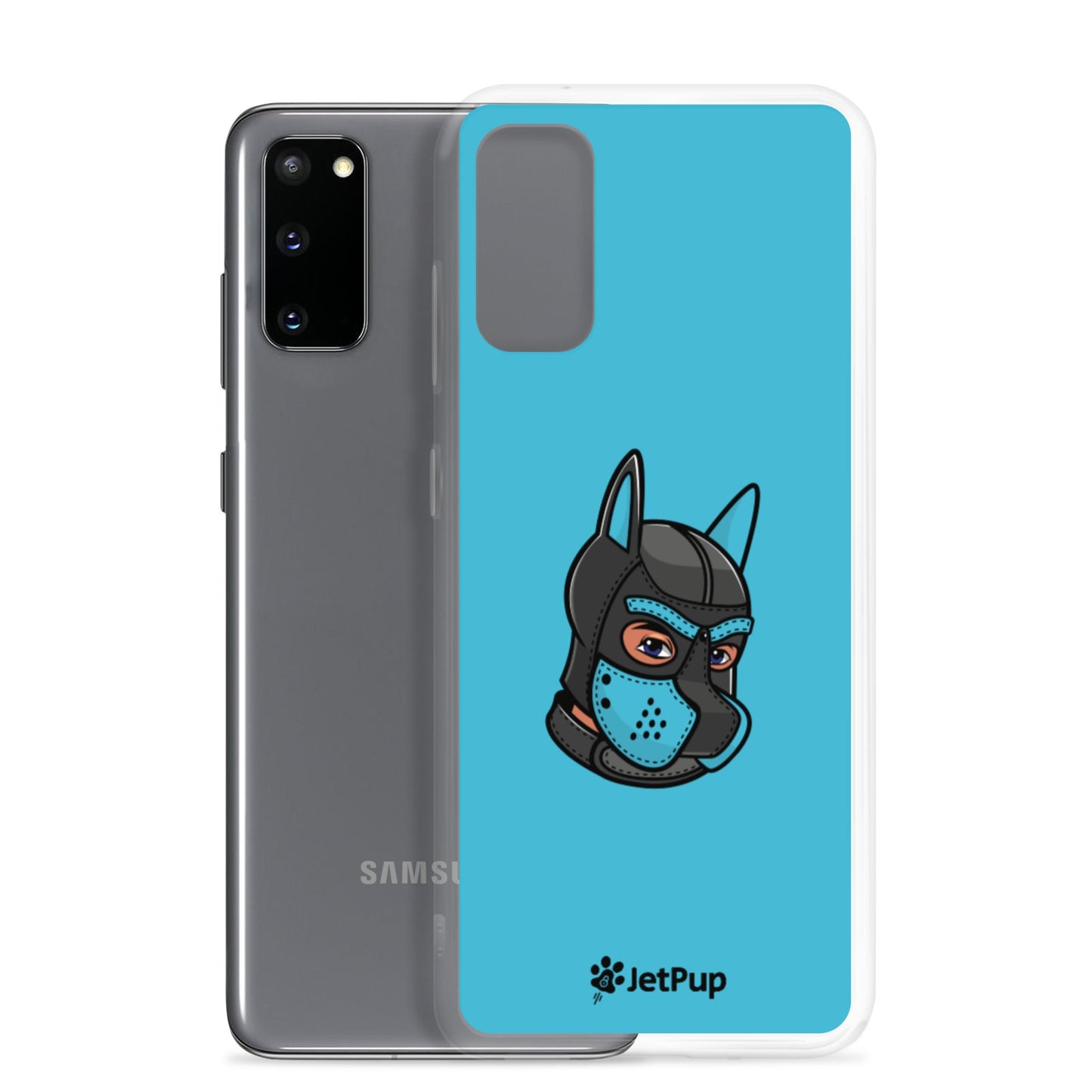 Pup Hood Samsung Case - Sky Blue - JetPup