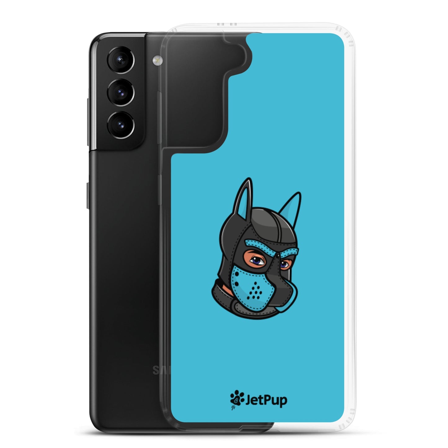 Pup Hood Samsung Case - Sky Blue - JetPup